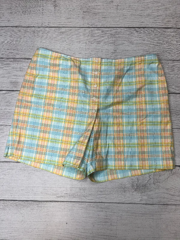 Plaid Athletic Skirt Skort Liz Claiborne, Size 24 corduroy skirt cozy