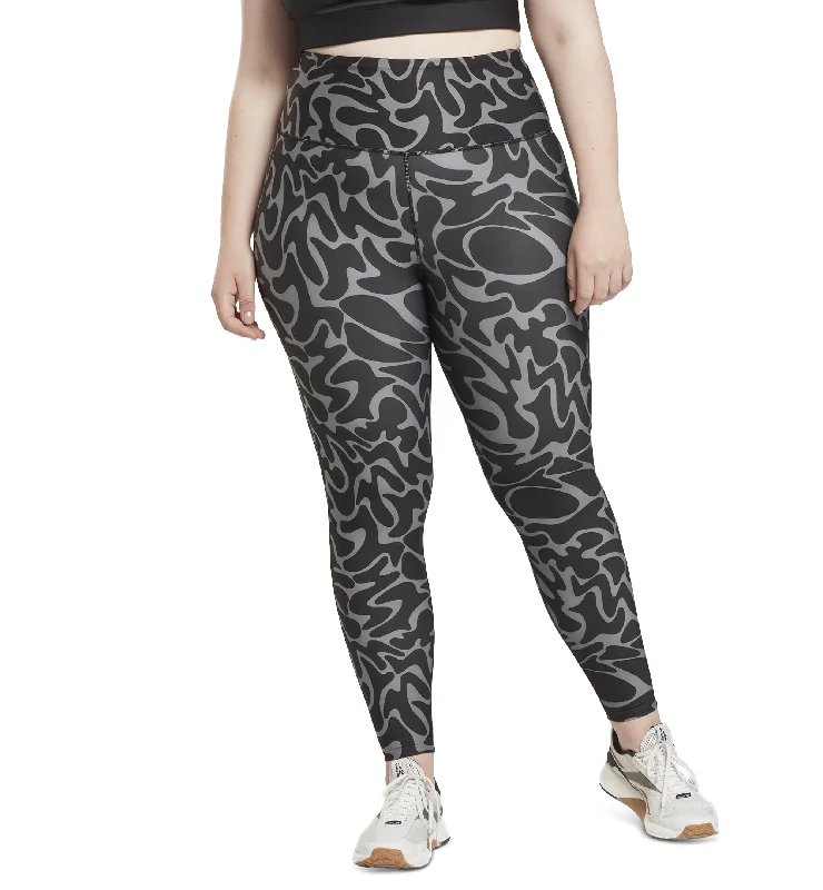 Reebok Plus Size Workout Ready Printed Leggings