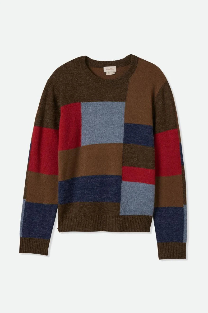 Brixton Fiona  Sweater - Seal Brown