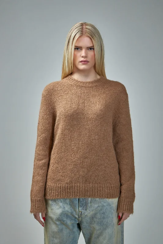 Alpaca Crew-Neck Sweater