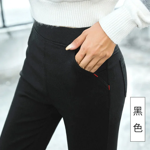 thin pure black