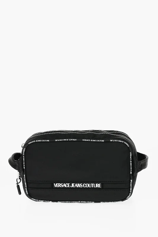Versace JEANS COUTURE Nylon Necessaire with Logoed Trims Unica One size Casual Loose Fit Jeans Versace JEANS COUTURE Nylon Necessaire with Logoed Trims Unica One size Casual Loose Fit Jeans