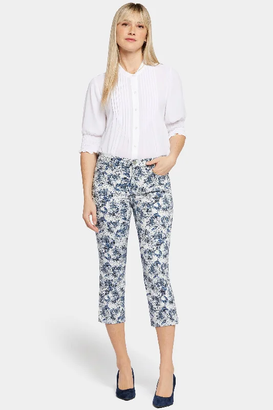 Chloe Capri Jeans - Forest Lagoon